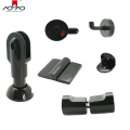 Black Color Nylon Toilet Partition Door Hinge with Cover